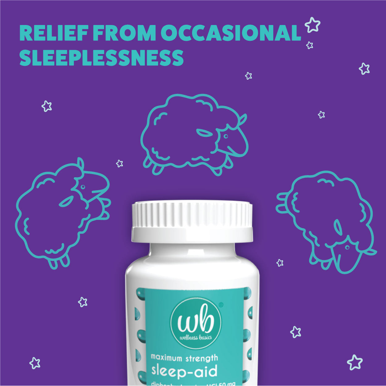 Sleep Aid | Maximum Strength Diphenhydramine HCl 50 mg | Non-Habit Forming | Twin Pack -192 Total Softgels for Restful Sleep