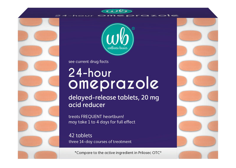 Omeprazole 20mg Wildberry Tablet 42ct